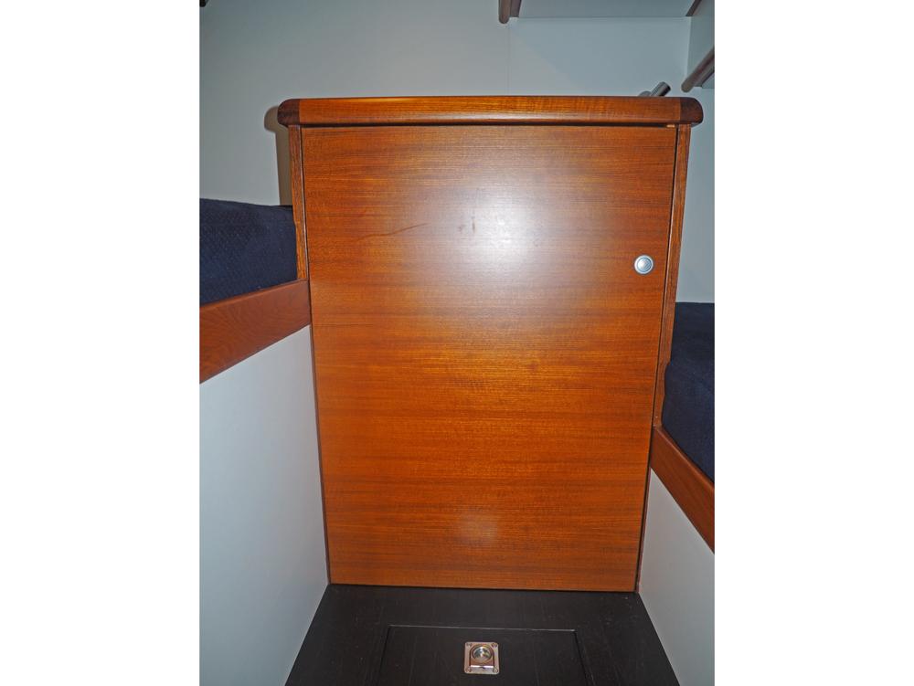 Achterkajuit, Accommodatie